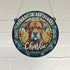 Boxer Brindle Memorial Stained Glass Effect Suncatcher